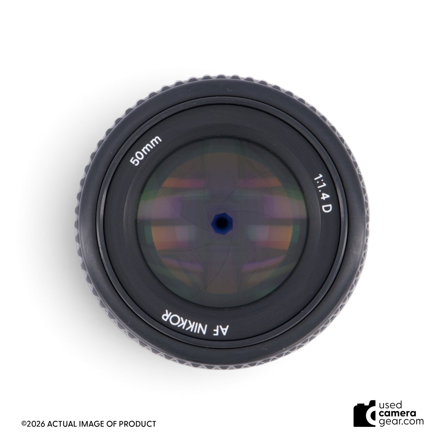 Nikon 50mm f/1.4D AF Nikkor Lens (#015) *USED*