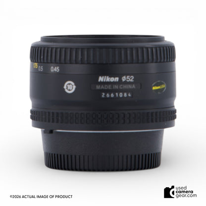 Nikon 50mm f/1.8D AF Nikkor Lens (#084) *USED*