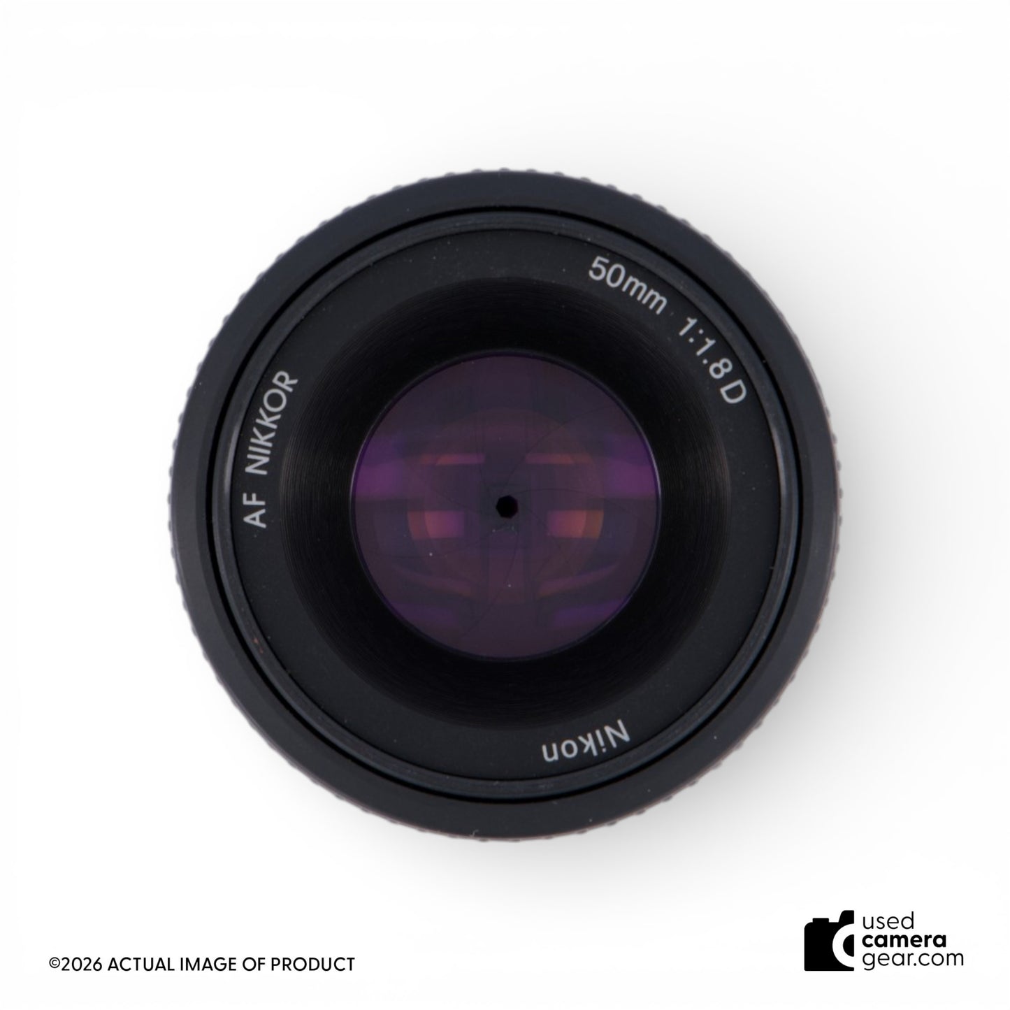 Nikon 50mm f/1.8D AF Nikkor Lens (#084) *USED*