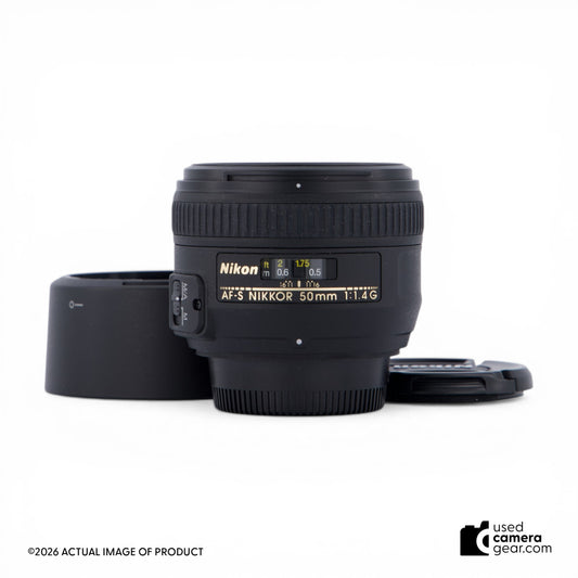 Nikon 50mm f/1.4G AF-S Nikkor Lens (#137) *USED*