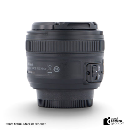 Nikon 50mm f/1.8G AF-S Nikkor Lens (#185) *USED*