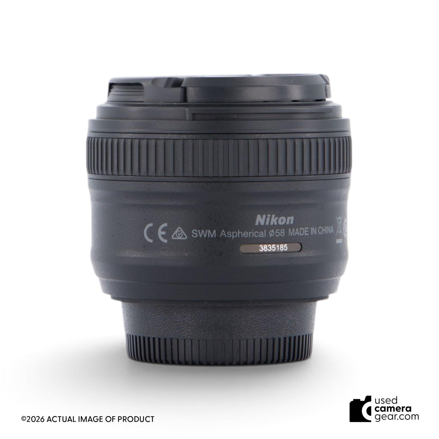 Nikon 50mm f/1.8G AF-S Nikkor Lens (#185) *USED*