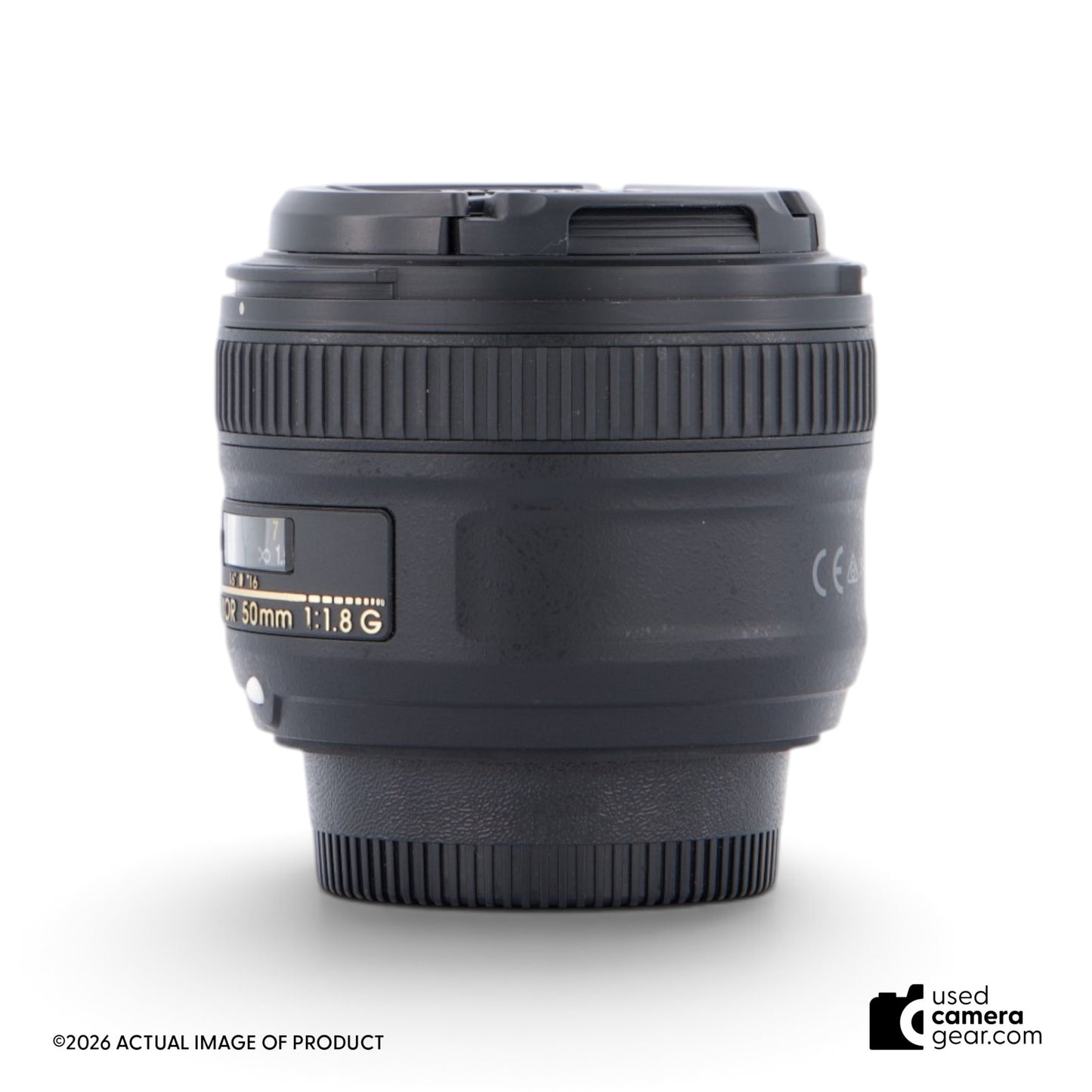 Nikon 50mm f/1.8G AF-S Nikkor Lens (#185) *USED*