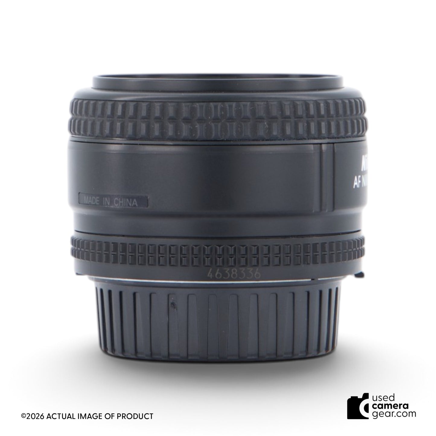 Nikon 50mm f/1.4D AF Nikkor Lens (#336) *USED*