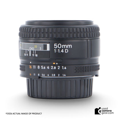 Nikon 50mm f/1.4D AF Nikkor Lens (#336) *USED*