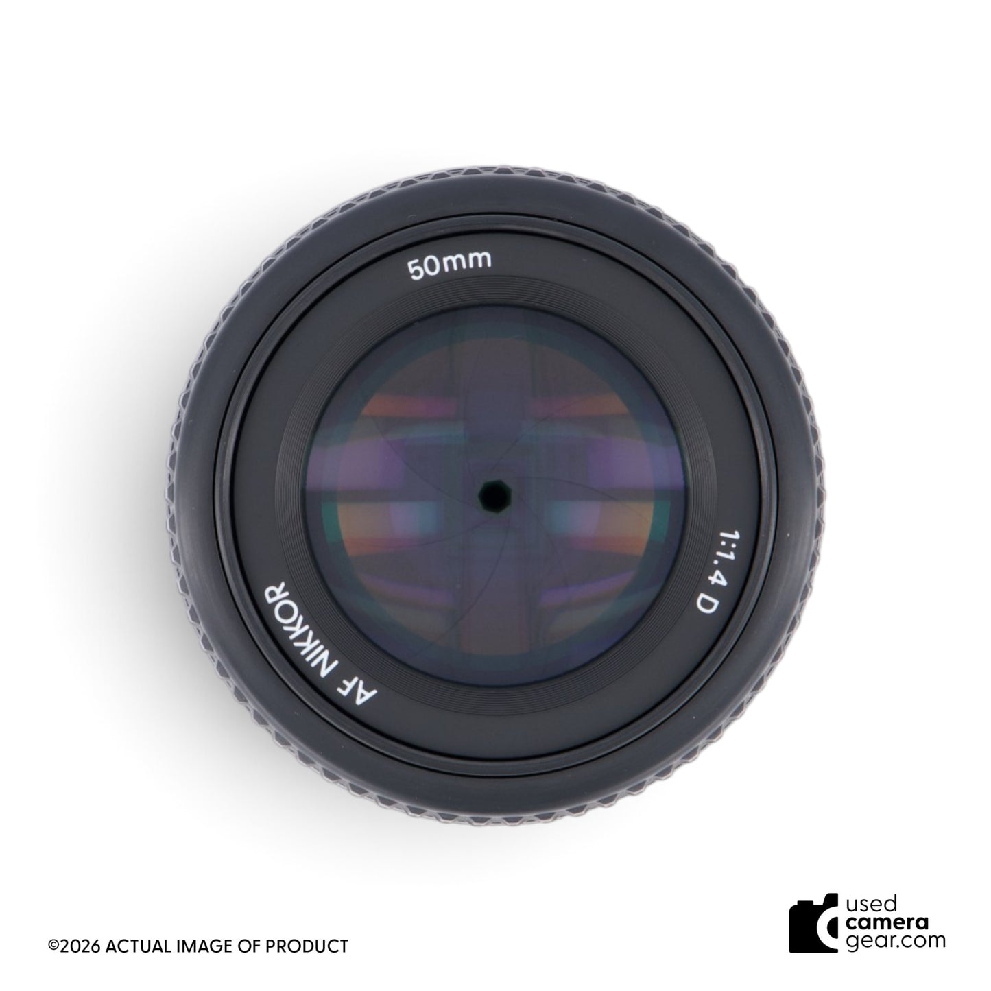 Nikon 50mm f/1.4D AF Nikkor Lens (#336) *USED*