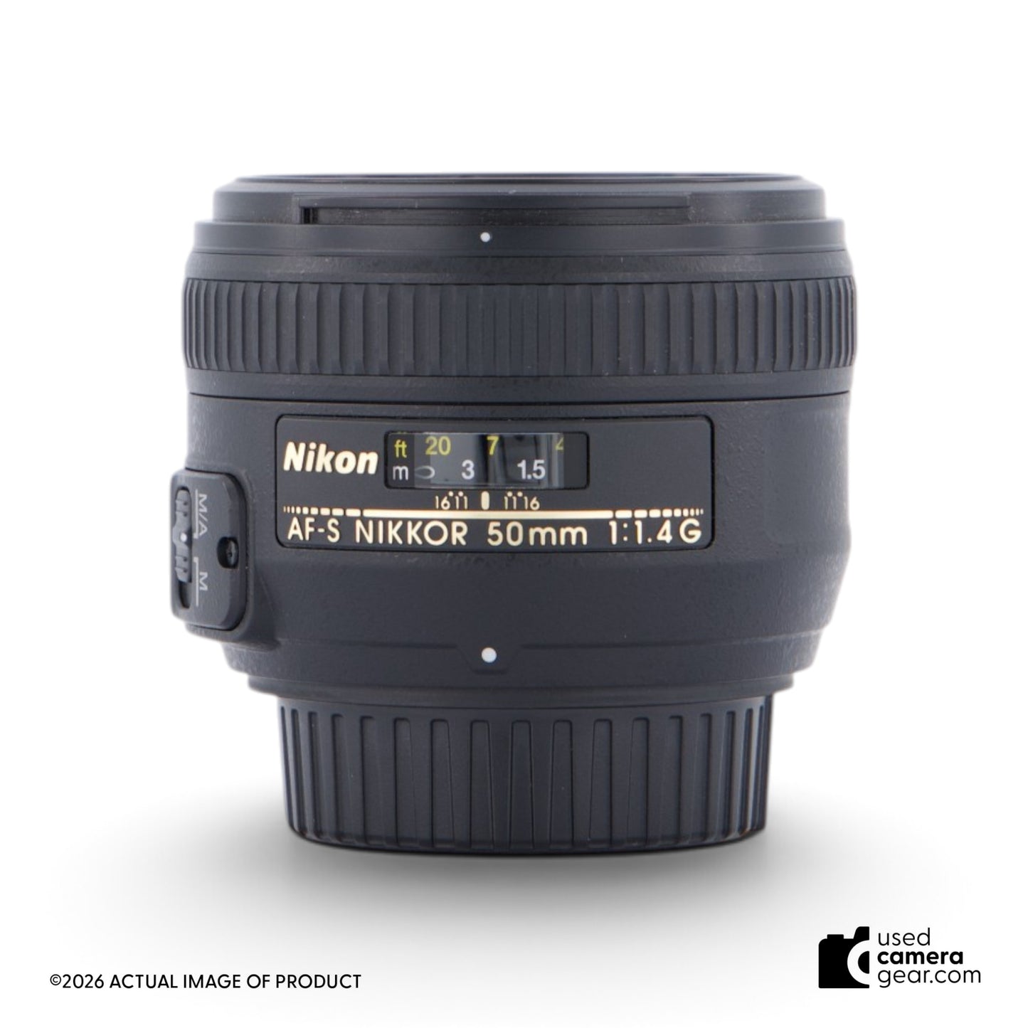 Nikon 50mm f/1.4G AF-S Nikkor Lens (#467) *USED*