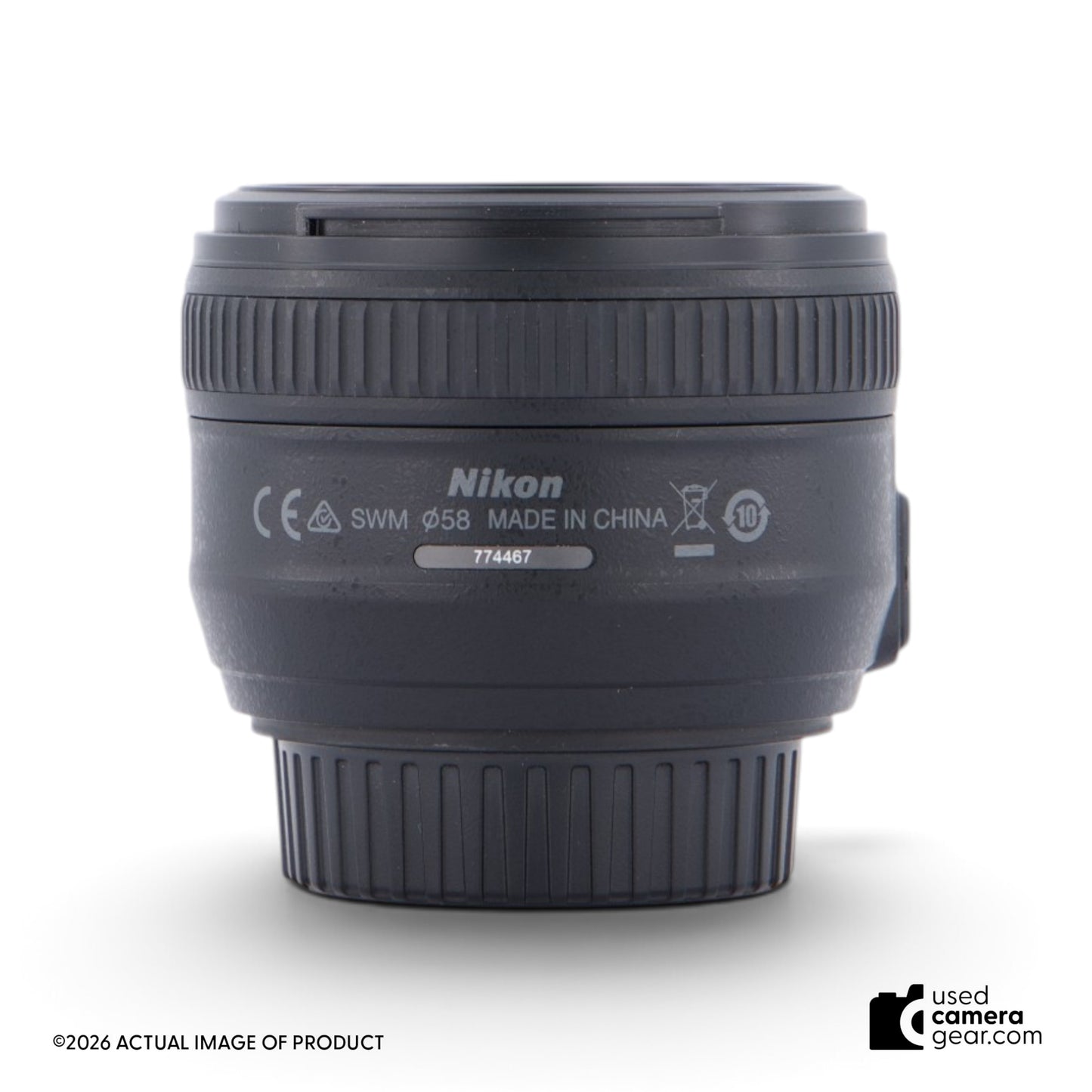 Nikon 50mm f/1.4G AF-S Nikkor Lens (#467) *USED*