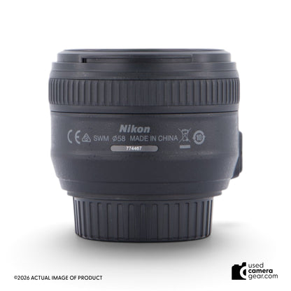 Nikon 50mm f/1.4G AF-S Nikkor Lens (#467) *USED*