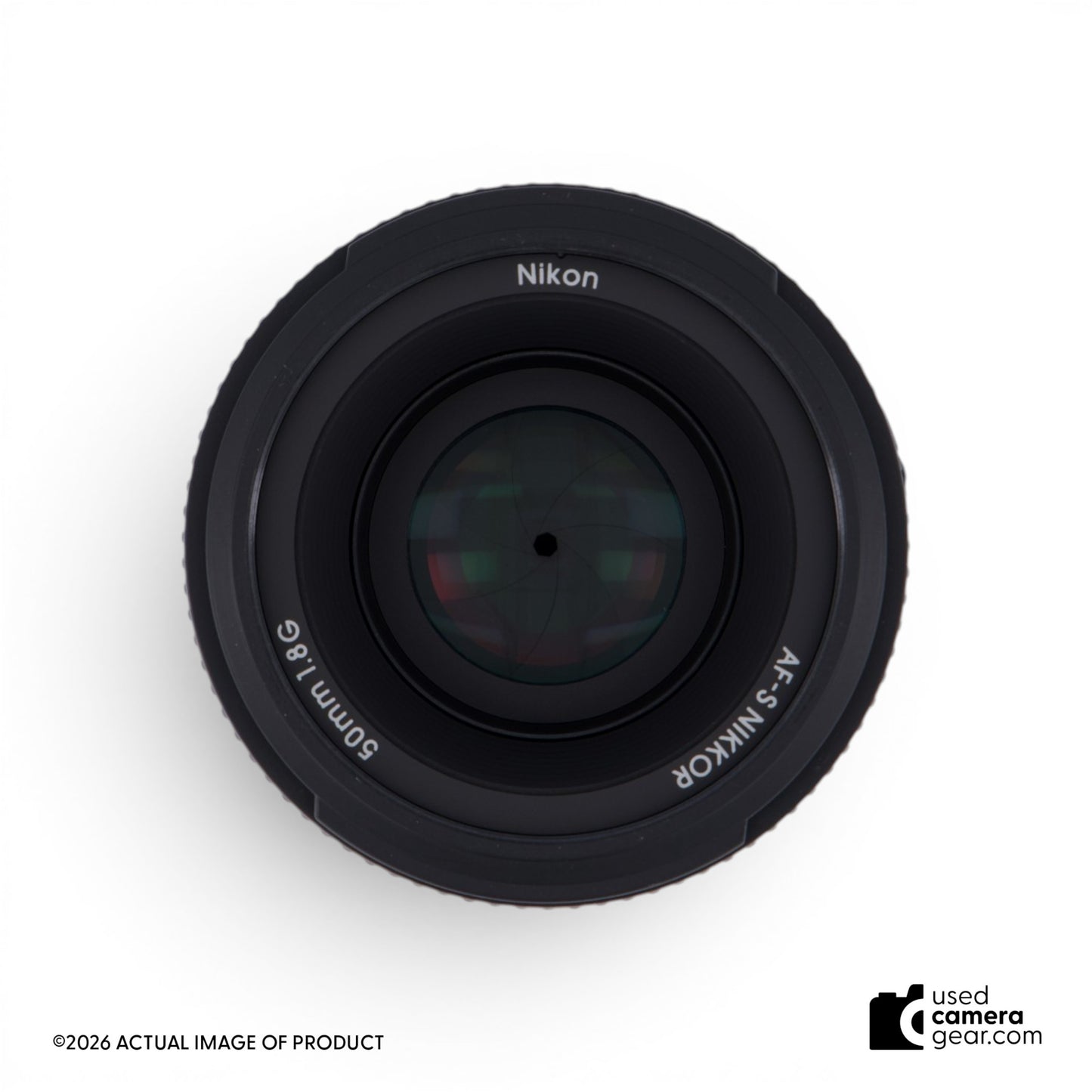 Nikon 50mm f/1.8G AF-S Nikkor Lens (#645) *USED*
