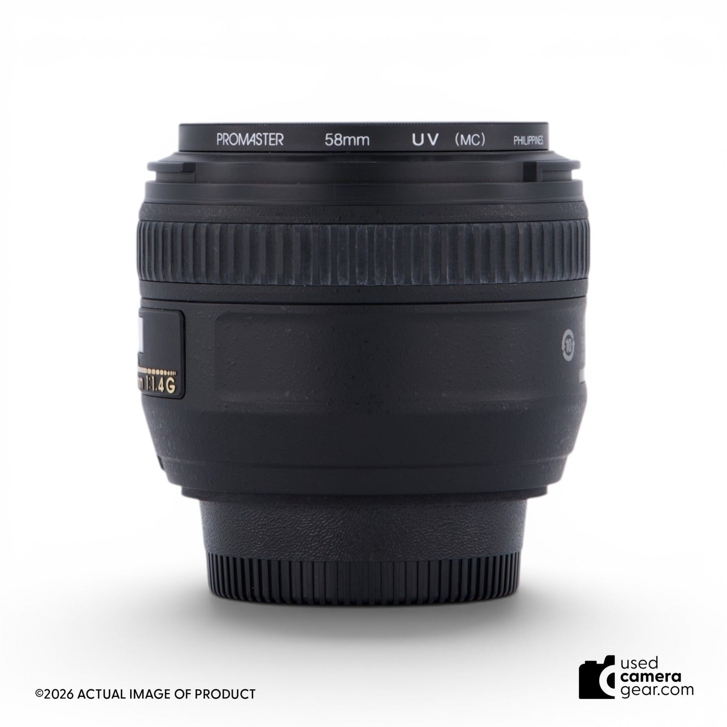 Nikon 50mm f/1.4G AF-S Nikkor Lens (#925) *USED*