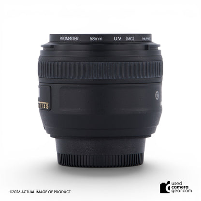 Nikon 50mm f/1.4G AF-S Nikkor Lens (#925) *USED*