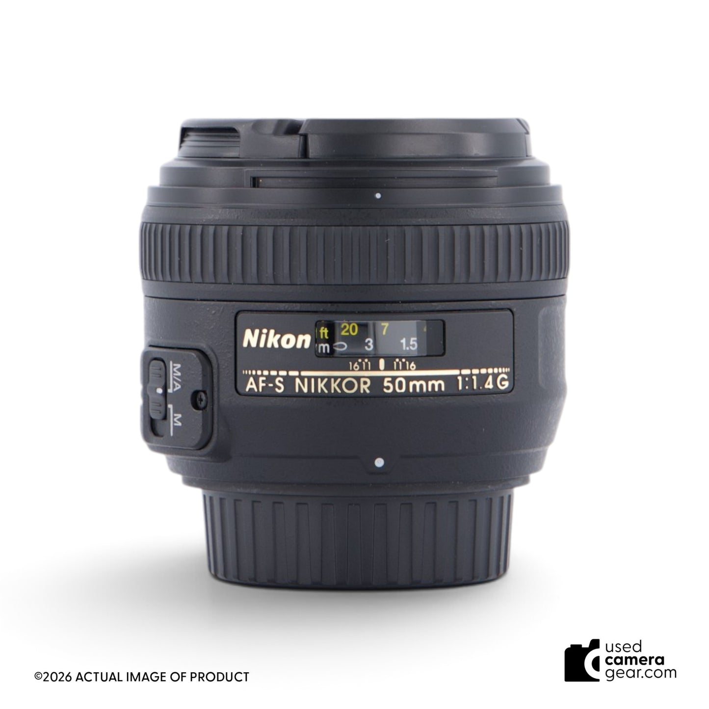 Nikon 50mm f/1.4G AF-S Nikkor Lens (#974) *USED*