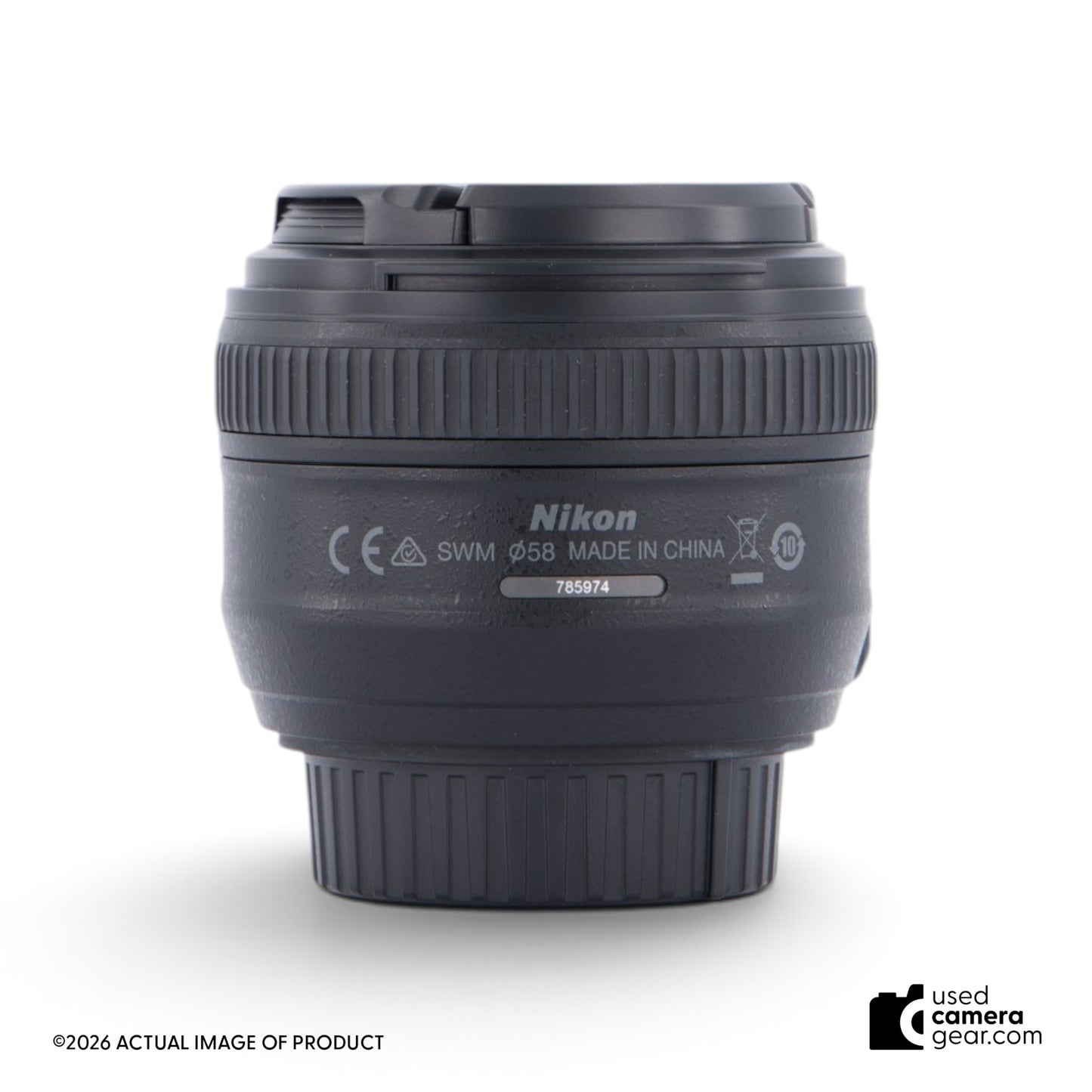 Nikon 50mm f/1.4G AF-S Nikkor Lens (#974) *USED*
