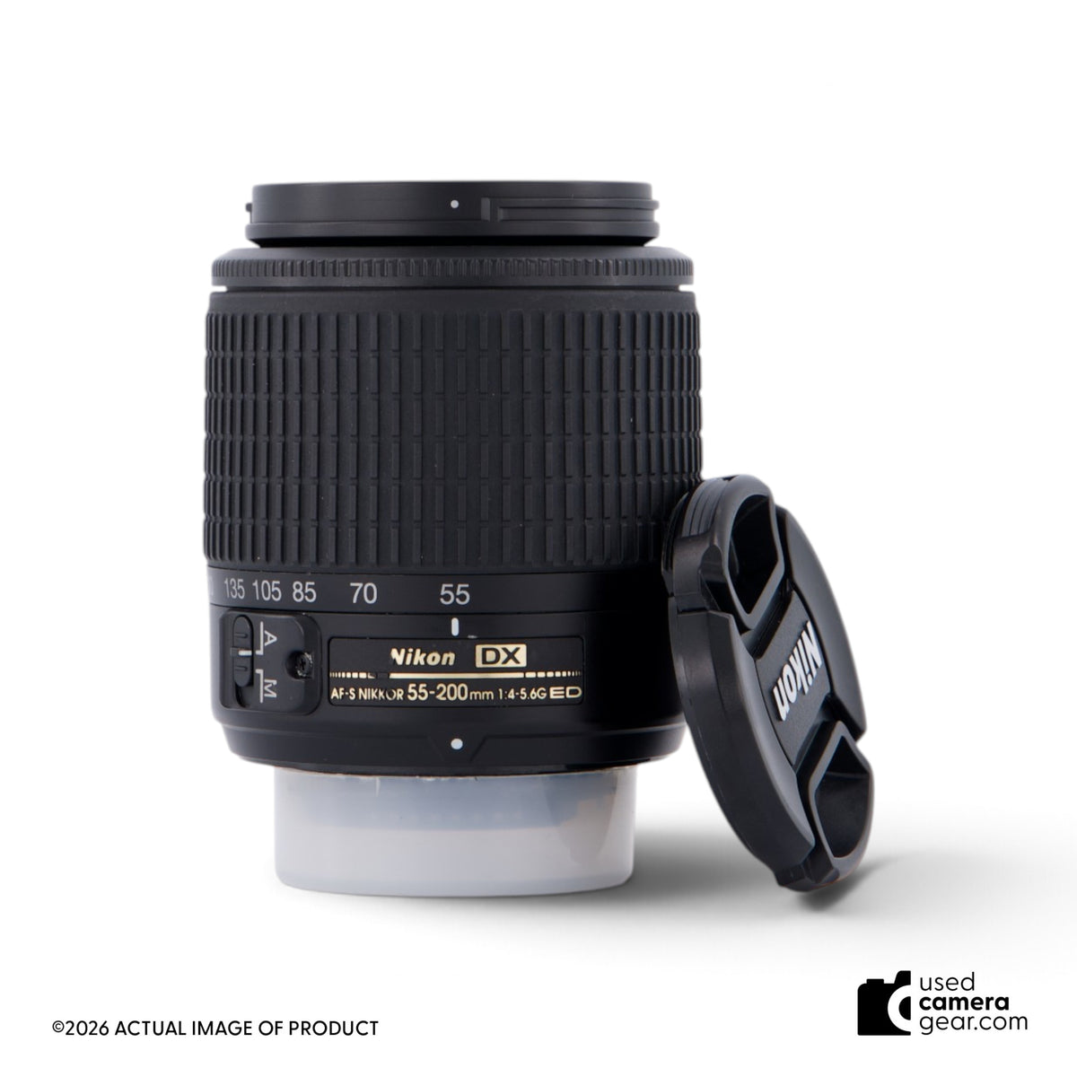 Nikon 55-200mm f/4-5.6G ED AF-S DX Nikkor Lens (#277) *USED*