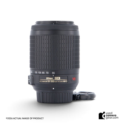 Nikon 55-200mm f/4-5.6G ED AF-S DX Nikkor Lens (#785) *USED*