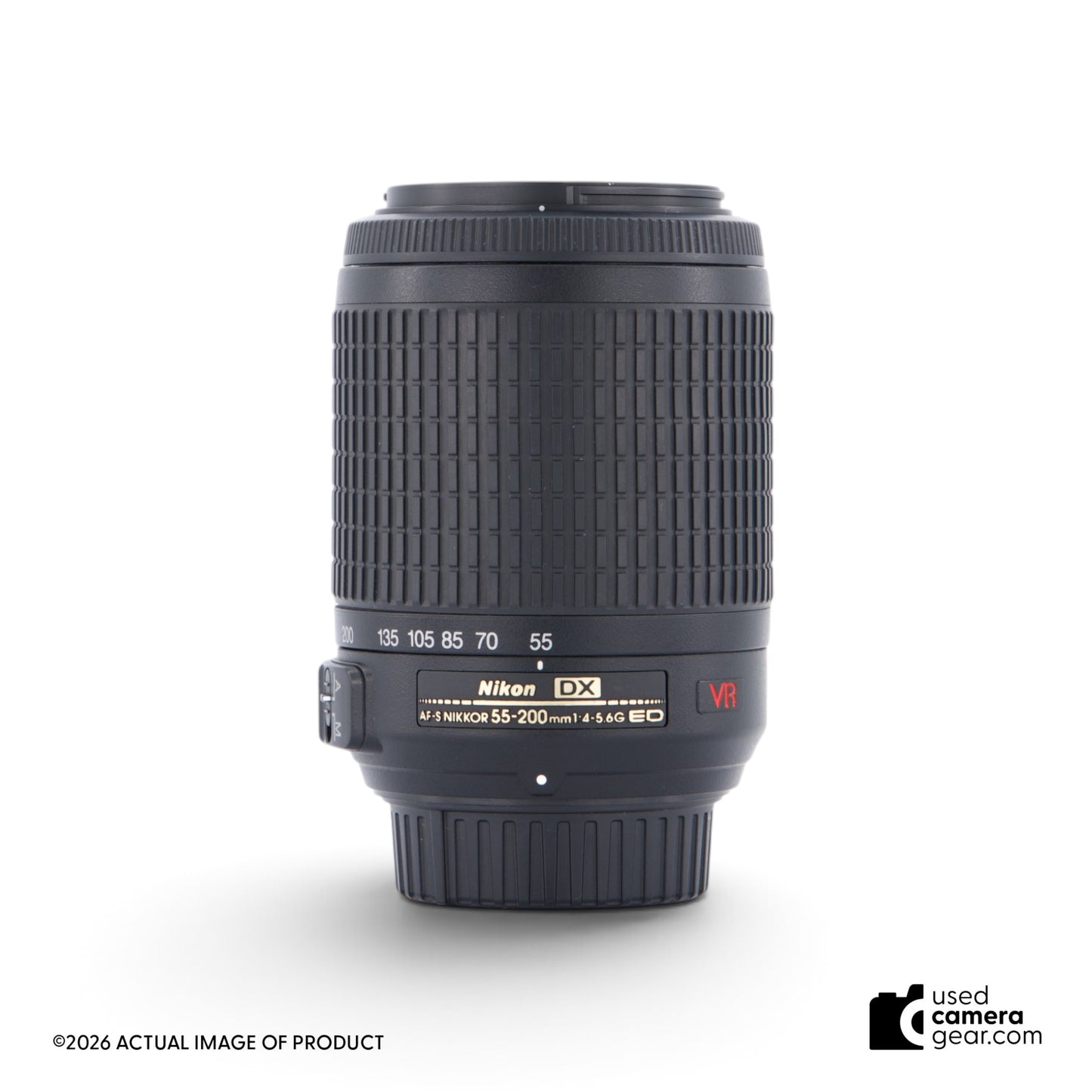 Nikon 55-200mm f/4-5.6G ED AF-S DX Nikkor Lens (#785) *USED*