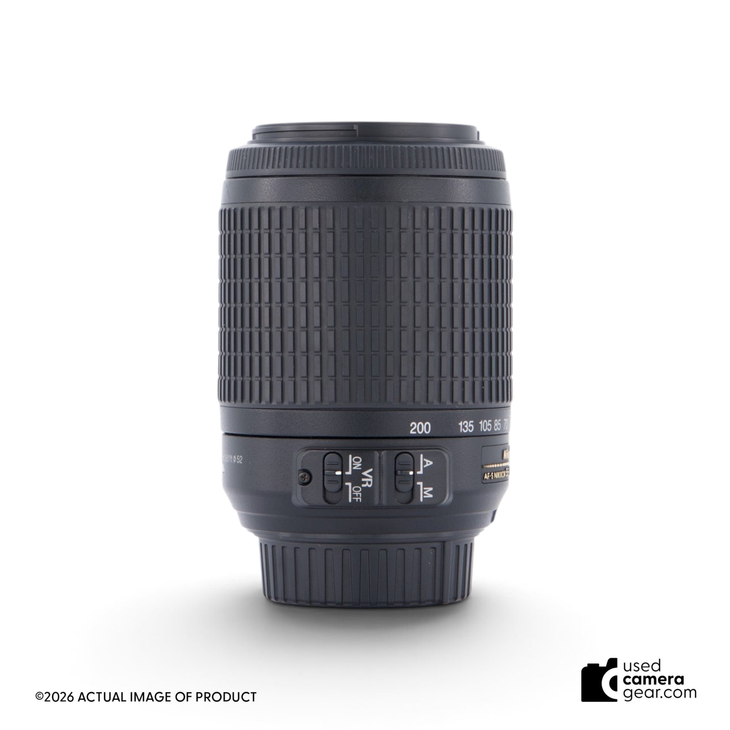 Nikon 55-200mm f/4-5.6G ED AF-S DX Nikkor Lens (#785) *USED*