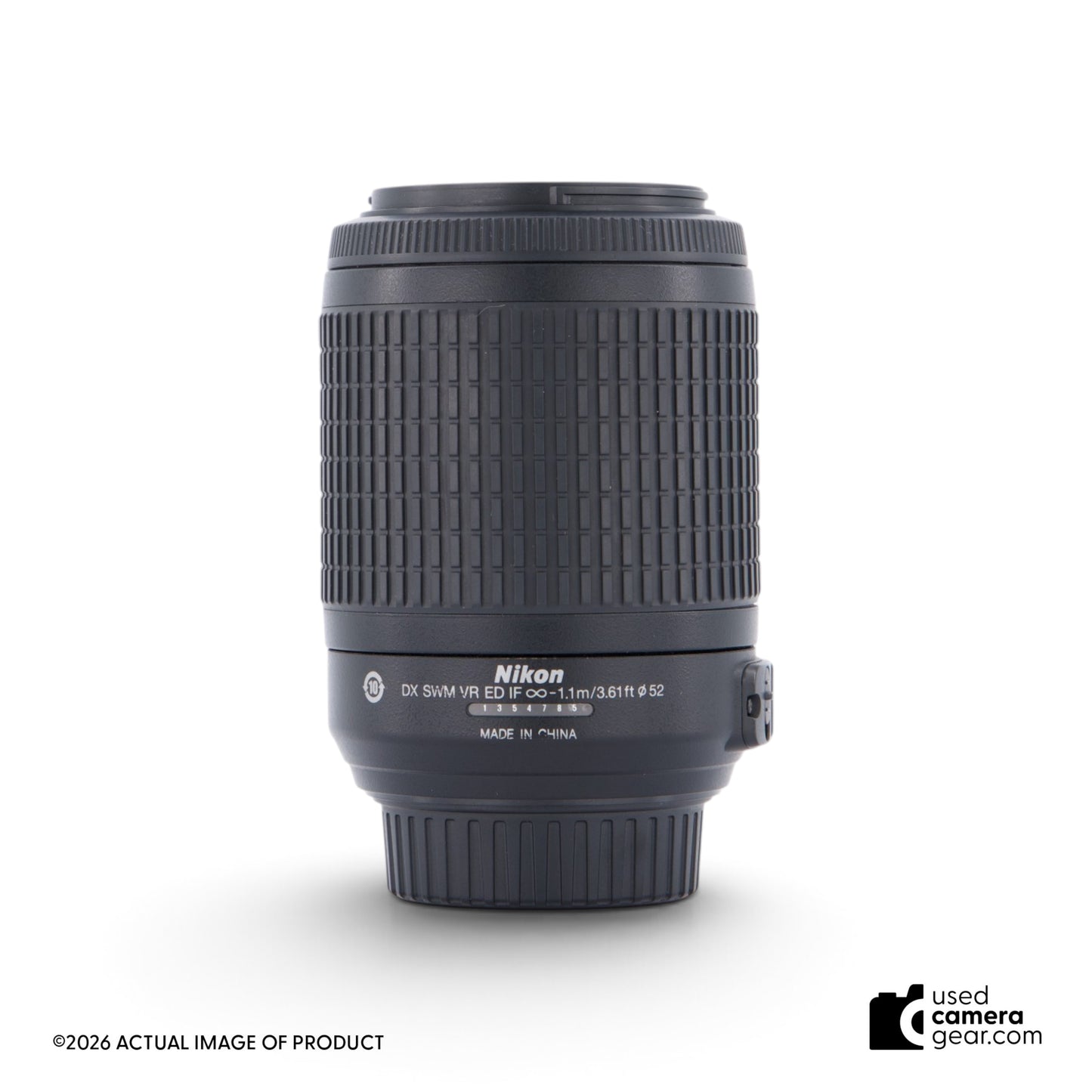 Nikon 55-200mm f/4-5.6G ED AF-S DX Nikkor Lens (#785) *USED*