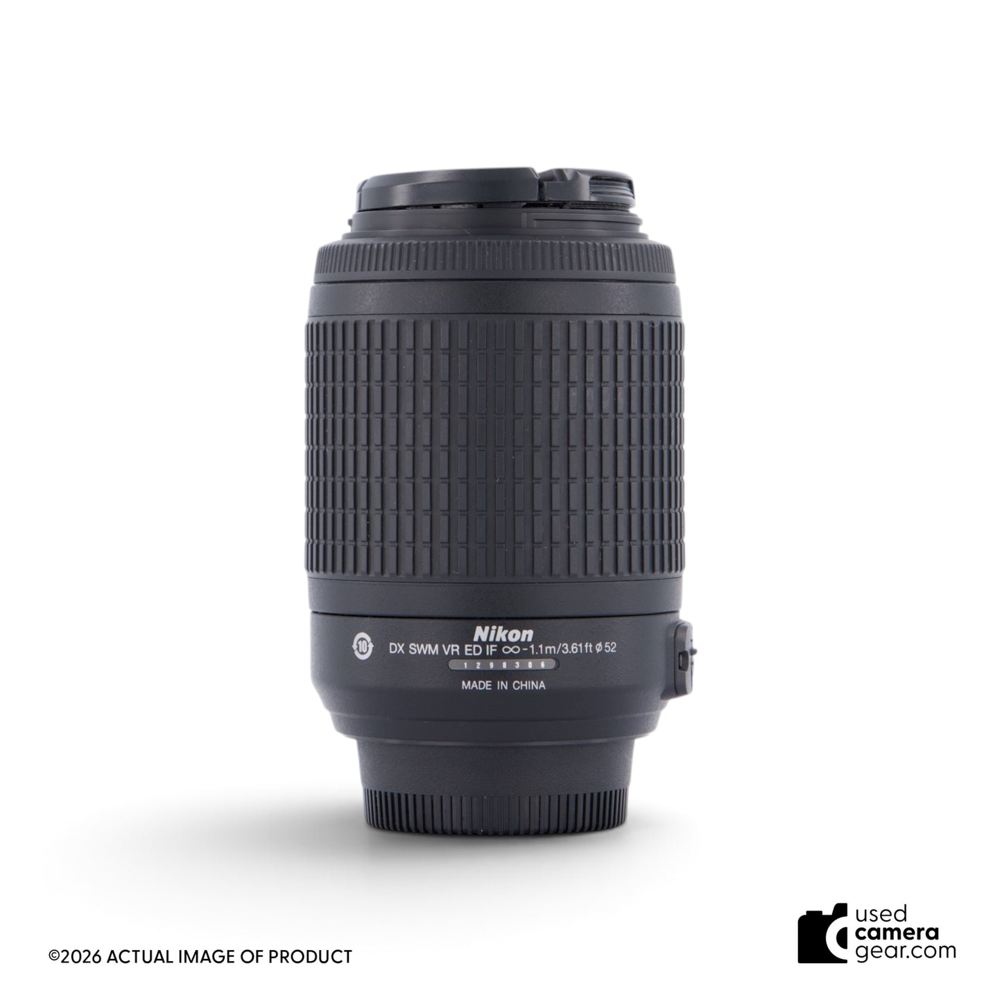 Nikon 55-200mm f/4-5.6G ED AF-S DX VR Nikkor Lens (#306) *USED*