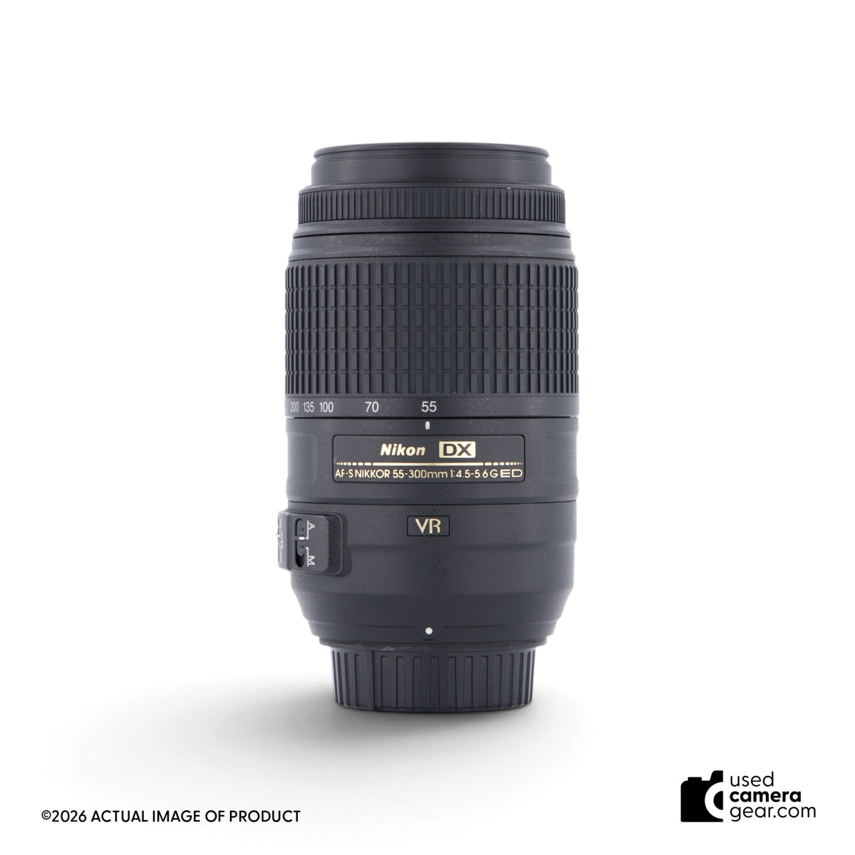 Nikon AF-S DX NIKKOR 55-300mm f/4.5-5.6G ED VR Lens (#992) *USED*