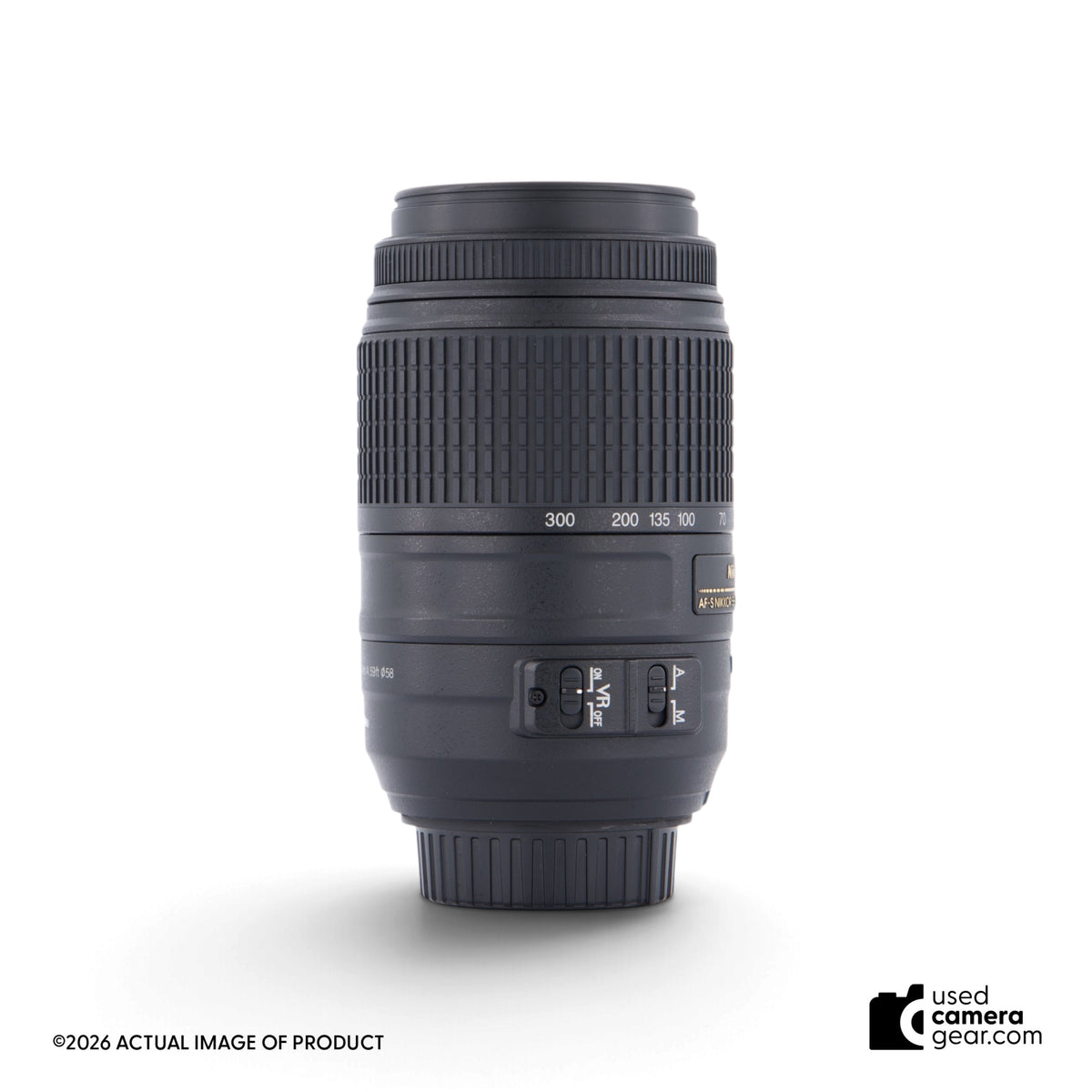 Nikon AF-S DX NIKKOR 55-300mm f/4.5-5.6G ED VR Lens (#992) *USED*