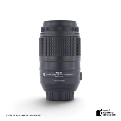 Nikon AF-S DX NIKKOR 55-300mm f/4.5-5.6G ED VR Lens (#992) *USED*