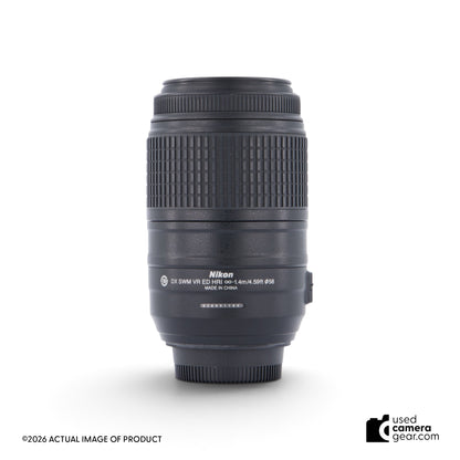 Nikon 55-300mm f/4.5-5.6G ED AF-S DX VR Zoom Lens (#180) *USED*