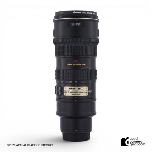 Nikon AF-S 70-200mm f/2.8 VR-Nikkor Lens *Squeaky AF/MF* (#016) *USED*