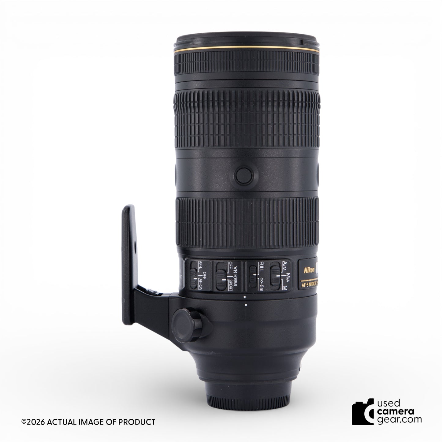 Nikon 70-200mm AF-S NIKKOR f/2.8E FL ED VR Lens (#196) *USED*