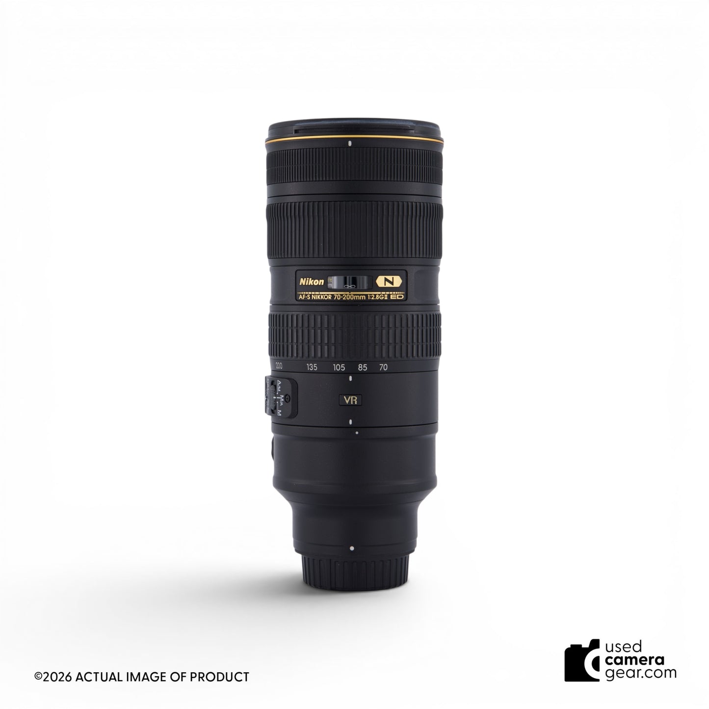 Nikon AF-S Nikkor 70-200mm f/2.8G ED VR II Lens (#376) *USED*