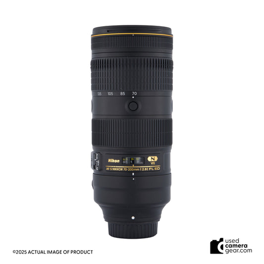 Nikon 70-200mm AF-S NIKKOR f/2.8E FL ED VR Lens (#879) *USED**