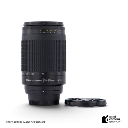 Nikon AF 70-300mm f/4-5.6 G Lens (#389) *USED*