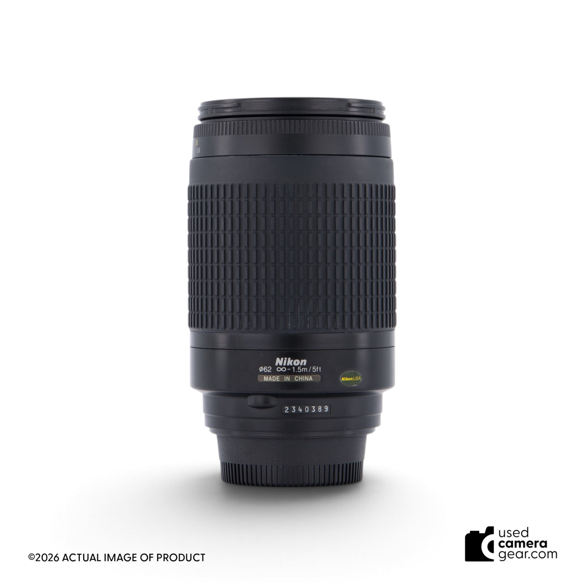 Nikon AF 70-300mm f/4-5.6 G Lens (#389) *USED*