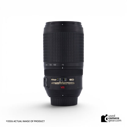 Nikon 70-300 f4.5-5.6 ED G AF-S VR (#018) *USED*