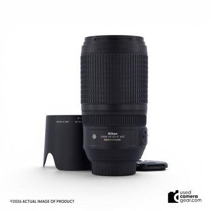 Nikon 70-300 f4.5-5.6 ED G AF-S VR (#018) *USED*