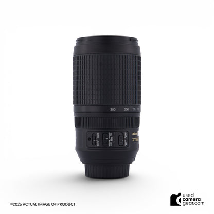 Nikon 70-300 f4.5-5.6 ED G AF-S VR (#018) *USED*