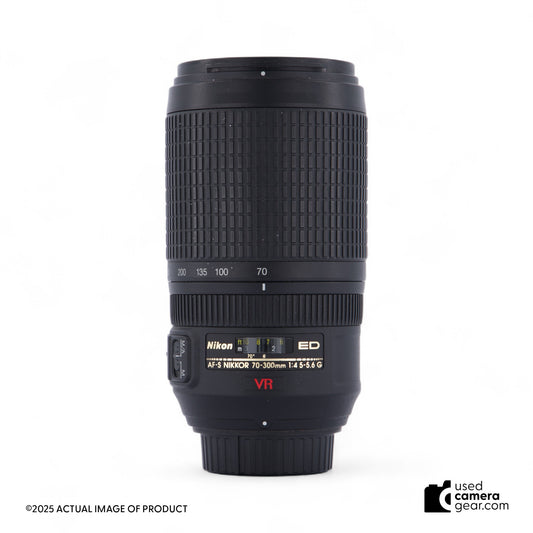 Nikon AF-S 70-300mm f/4.5-5.6G ED-IF VR Nikkor Lens *USED* (#149)