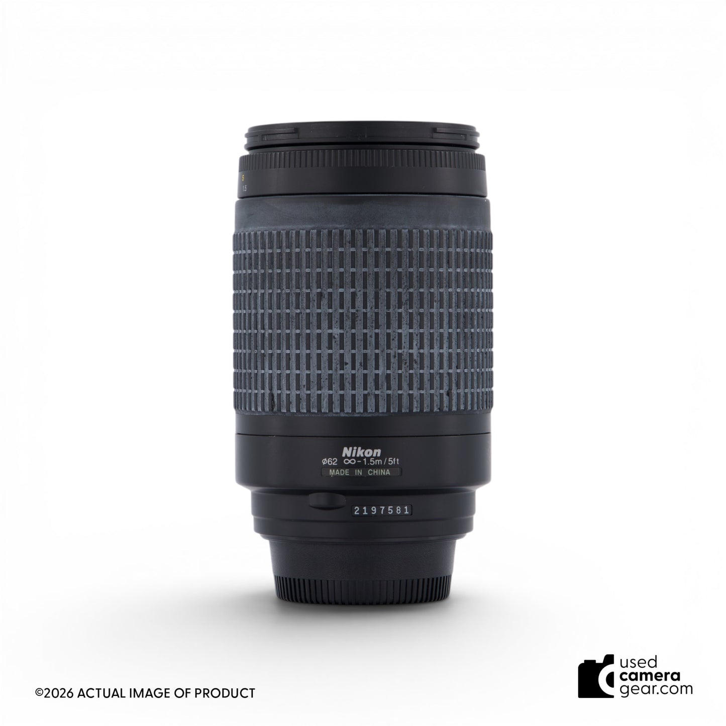 Nikon 70-300mm f/4-5.6G Nikkor AF Lens (#581) *USED*