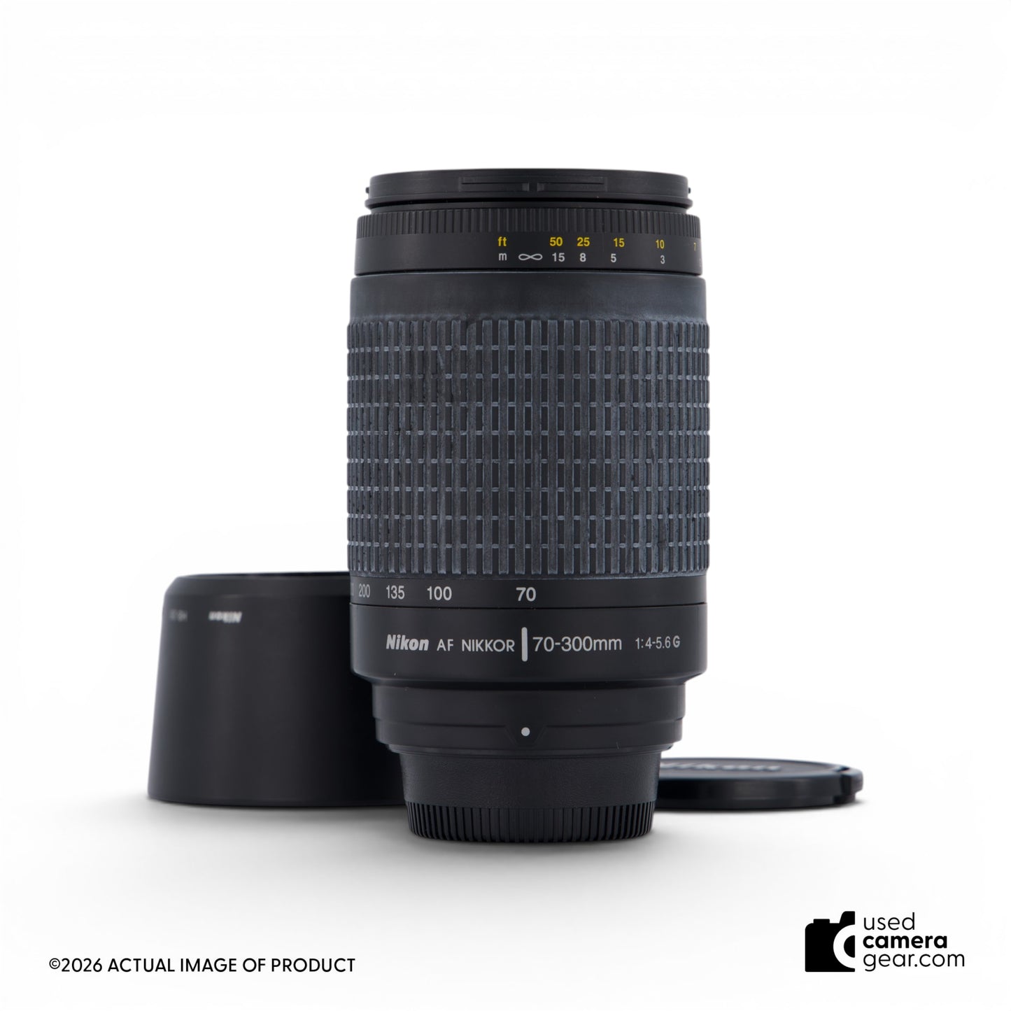 Nikon 70-300mm f/4-5.6G Nikkor AF Lens (#581) *USED*