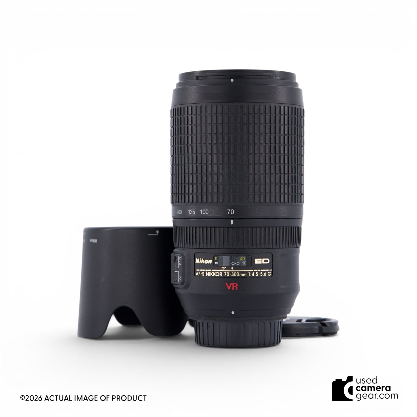 Nikon 70-300mm f/4.5-5.6G ED VR Lens (#929) *USED*