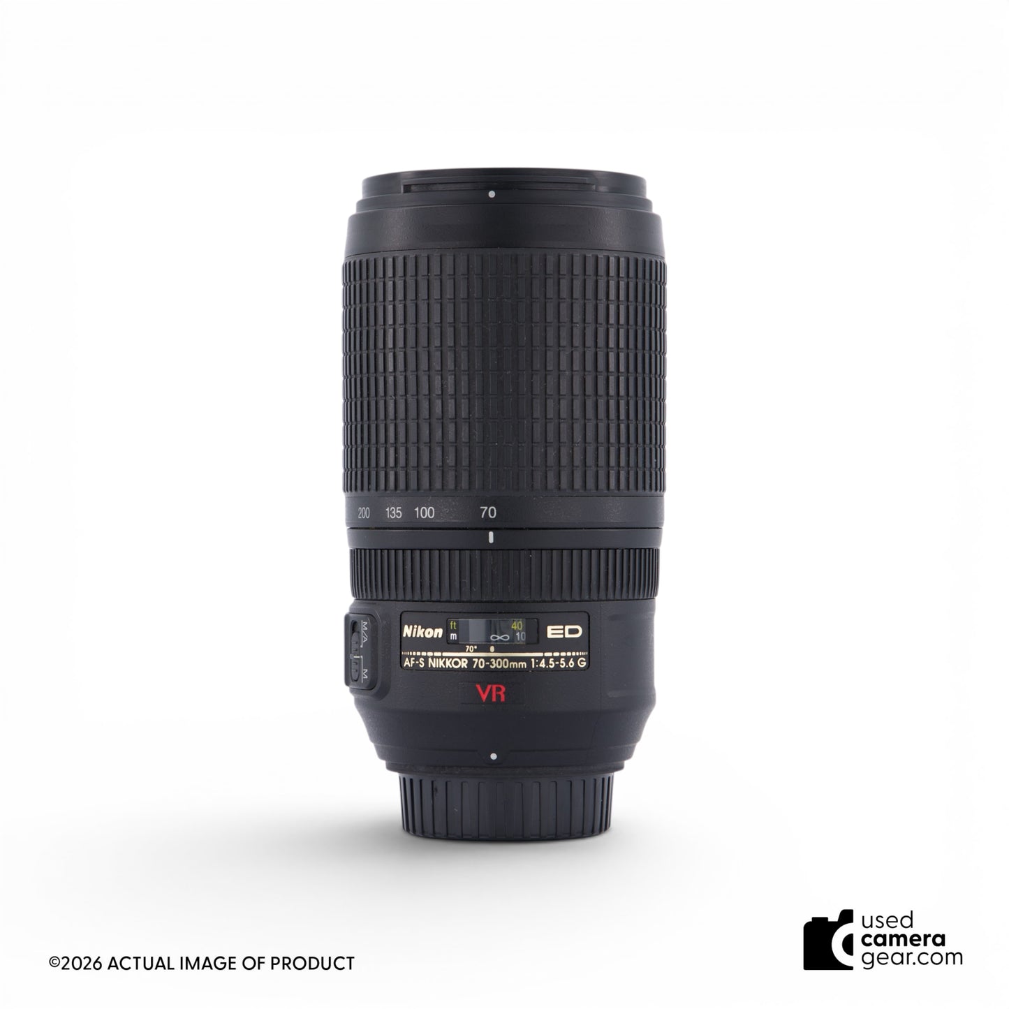 Nikon 70-300mm f/4.5-5.6G ED VR Lens (#929) *USED*