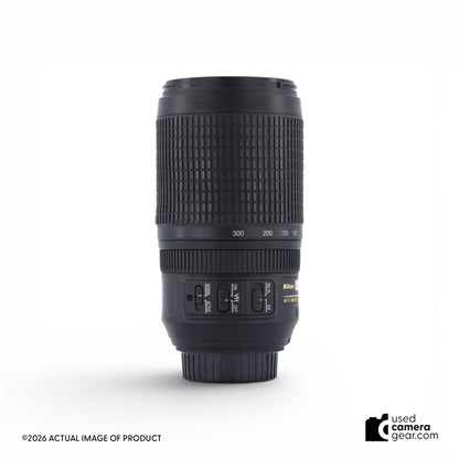 Nikon 70-300mm f/4.5-5.6G ED VR Lens (#929) *USED*
