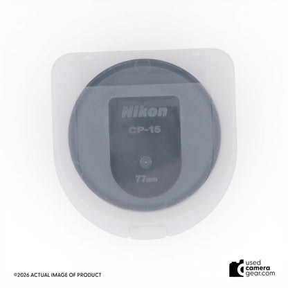 Nikon 77mm Circular Polarizer II Filter (#001) *USED*