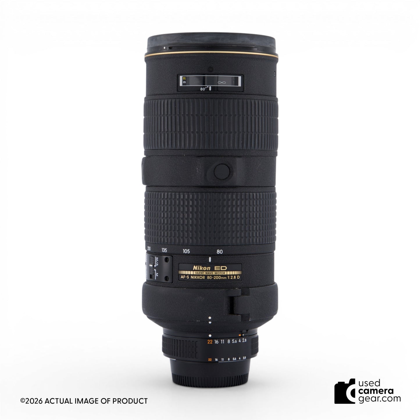 Nikon AF-S 80-200mm f/2.8 D Lens *READ* (#753) *USED*