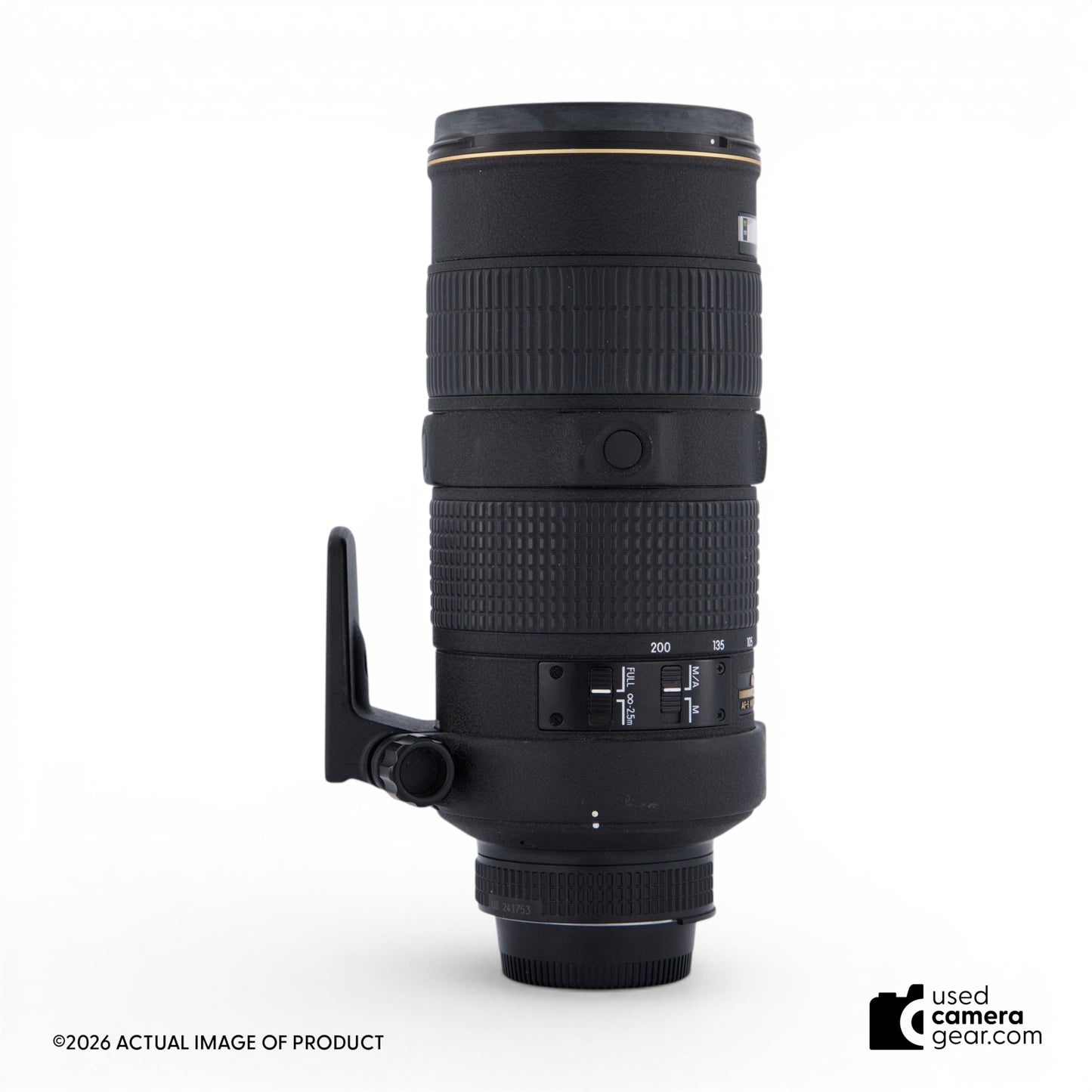 Nikon AF-S 80-200mm f/2.8 D Lens *READ* (#753) *USED*