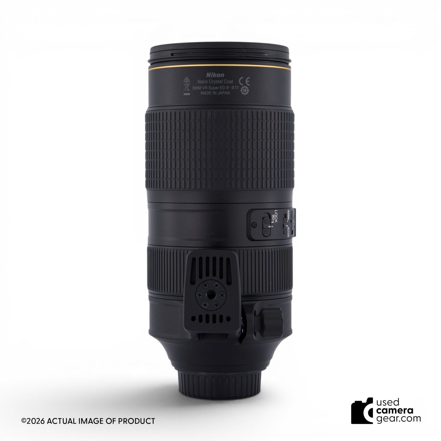 Nikon AF-S 80-400mm f/4.5-5.6G ED VR Zoom-Nikkor Lens (#469) *USED*