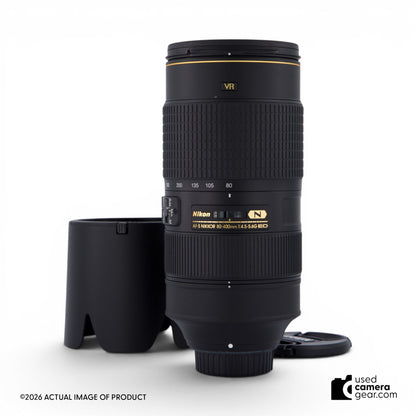 Nikon AF-S 80-400mm f/4.5-5.6G ED VR Zoom-Nikkor Lens (#469) *USED*