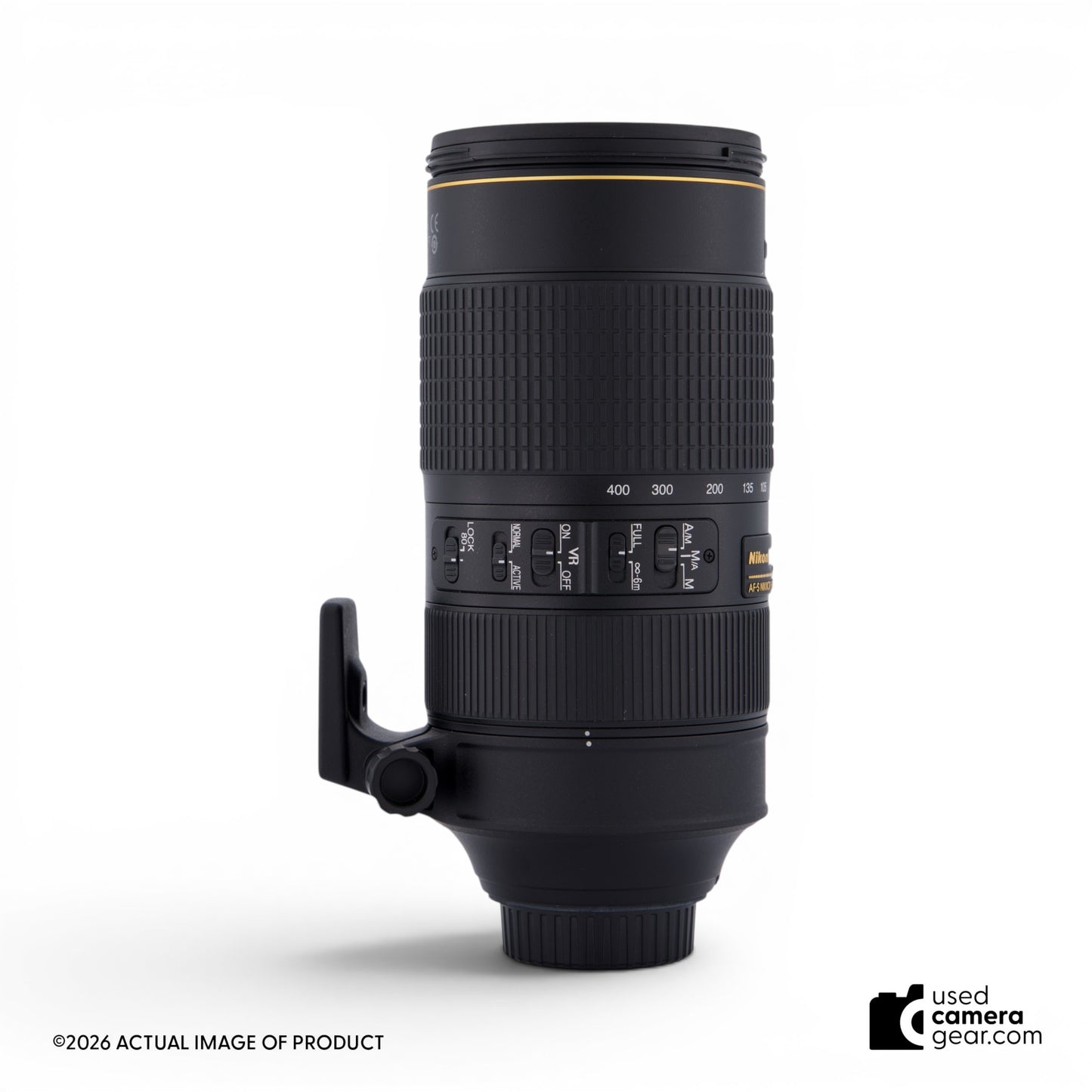 Nikon AF-S 80-400mm f/4.5-5.6G ED VR Zoom-Nikkor Lens (#469) *USED*