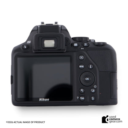 Nikon D3500 DSLR with AF-P 18-55mm VR & AF-P 70-300mm 2 Lens Kit (#816) *USED*